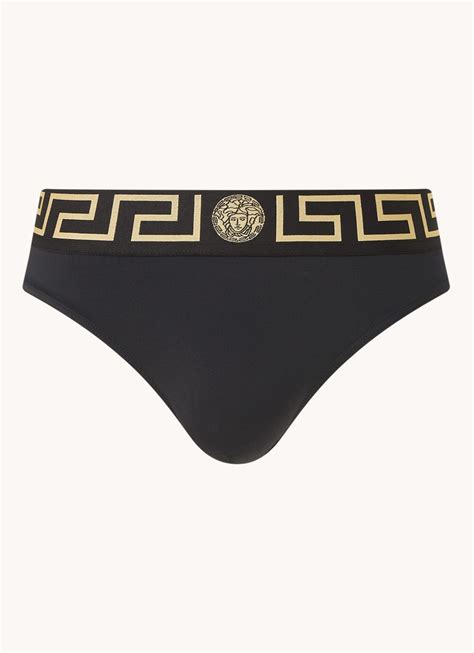 rode versace zwemslip|Versace Zwemslip met logoband • Lavendel .